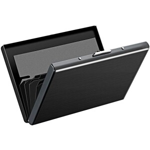 Steel Wallet Card Holder