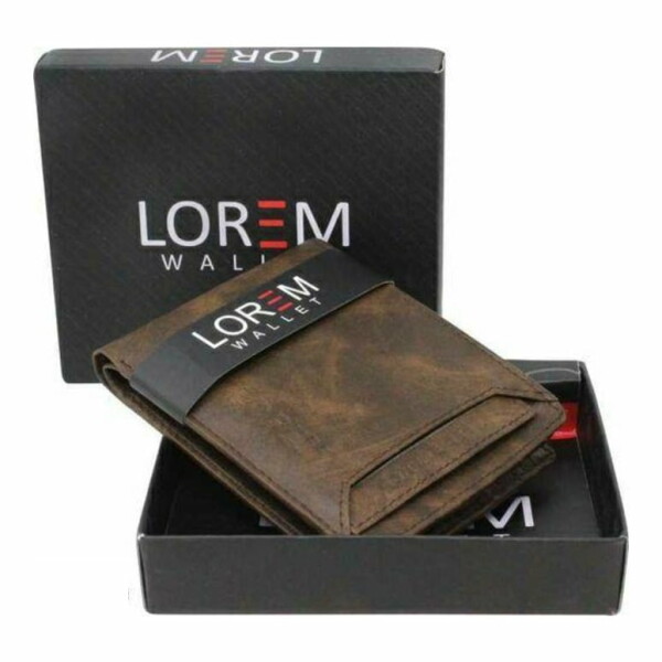 Brown Artificial Leather Wallet