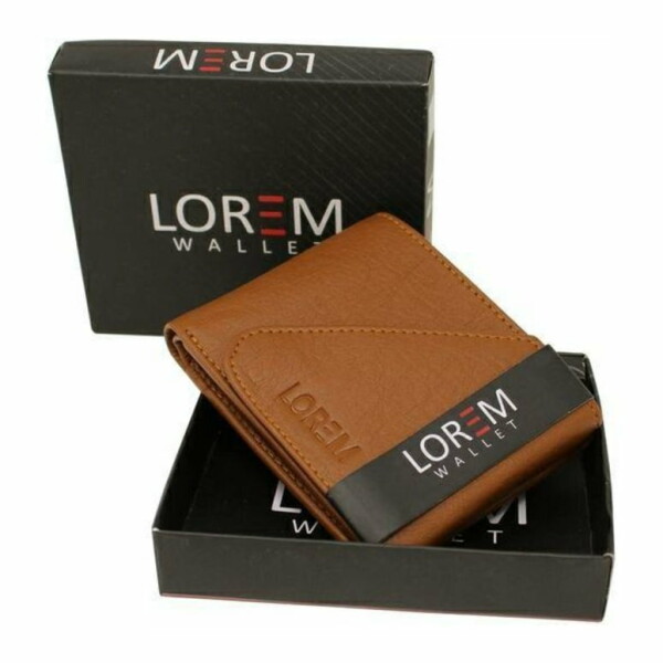 Casual Brown Artificial Leather Wallet