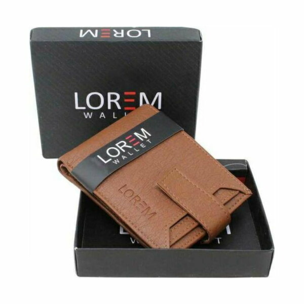 Men Tan Artificial Leather Wallet