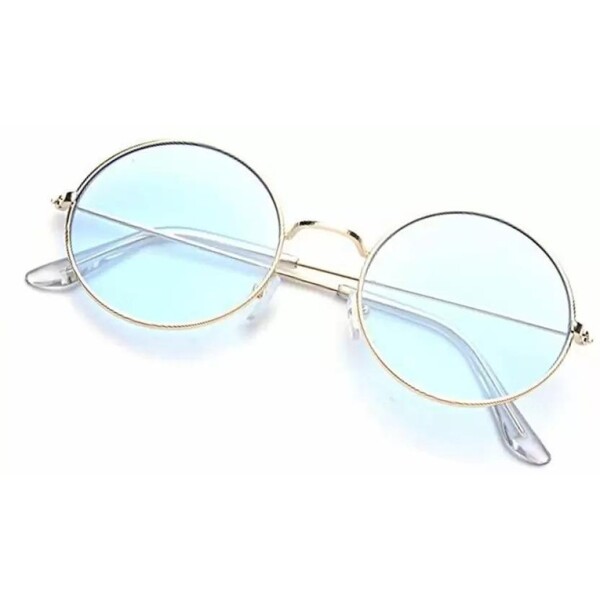 Round Sunglasses (55 Blue)