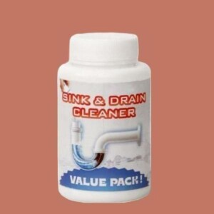 Drain Cleaner Powder Removes Clogs