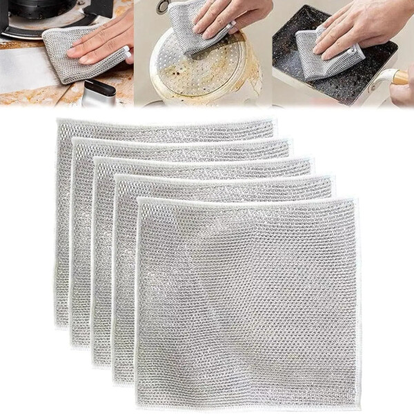 Non-Scratch Wire Dishcloth