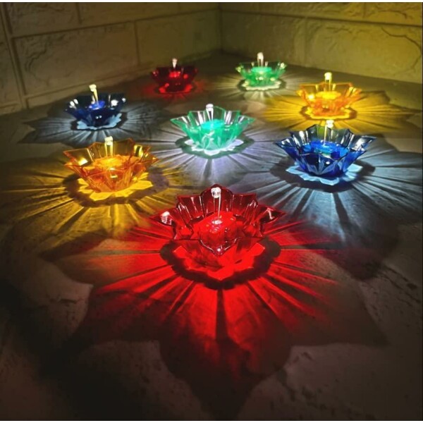 Water Sensor Reflection Led Diyas