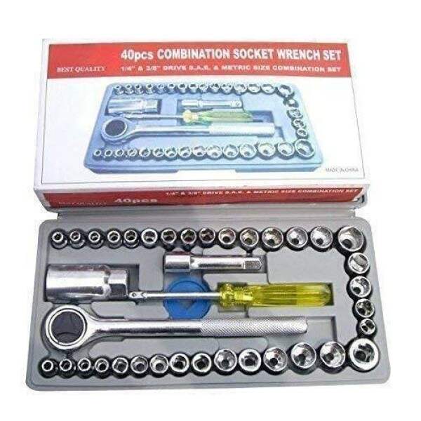 Screwdriver Socket Set and Bit Tool Kit Set