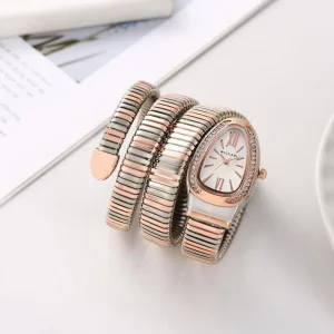 Bvlgari Watch Serpenti Snake Copper-White For Women (SUP121)