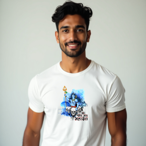 Har Har Mahadev T-Shirt For Men