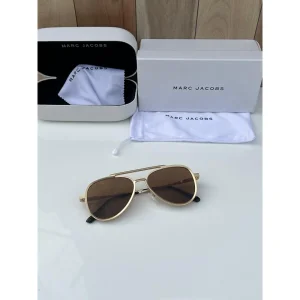 Marc Jacobs Sunglasses Gold Brown For Men (BOT949)