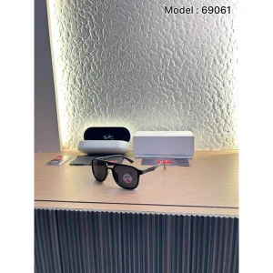 Rayban Sunglasses Black For Men (BOT860)