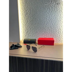 Cartier Sunglasses Black Gold For Men (BOT861)