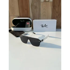 Rayban Sunglasses White Black For Men (BOT962)
