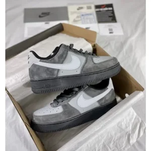 Nike Air Force 1 Low Wolf Grey Shoes For Men (BOT751)
