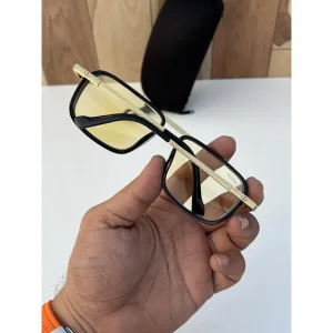 Suocchi Sunglasses Gold Yellow For Men (BOT863)