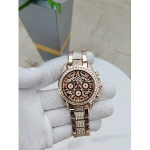 Rolex Tiger Watch Rosegold Metal For Men (SW8656)