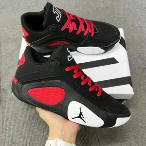 Nike Jordan Jayson Tatum 2 Black Red Shoes For Men (BOT758)