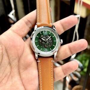 Fossil Heritage Leather Watch Premiums For Men (SW8747)