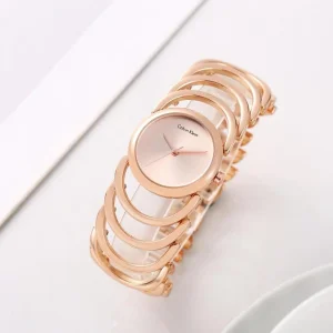 Calvin Klein Watch Bracelet Rosegold For Women (SUP2768)