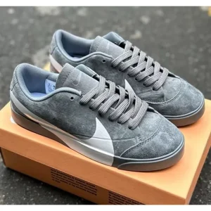 Nike Blazer City Low Lx Grey White Shoes For Men (BOT765)
