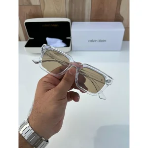 Calvin Klein Sunglasses Transparent Brown For Men (BOT969)