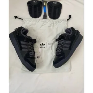 Adidas Forum X Bad Bunny Black Shoes For Men (BOT770)