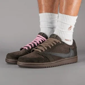 Travis Scott X Nike Air Jordan Retro 1 Low Og Shoes For Men (BOT771)