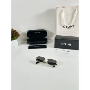 Stylish Celine Sunglasses Gold Black For Men (BOT585)