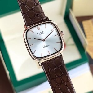 Rolex Rose White Watch For Men (SW8619)