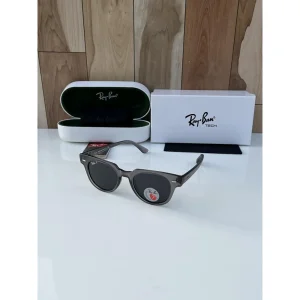 Rayban Sunglasses Grey Black For Men (BOT972)