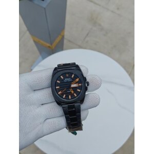 Rolex Day Date Watch New Black Orange For Men (SW8664)