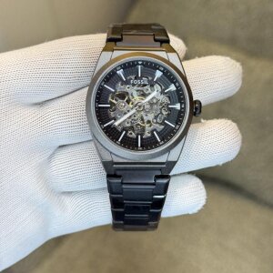 Fossil Everett Chain Watch Titanium For Men (SW8735)