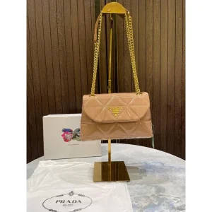 Stylish Prada Leather Shoulder Bag For Women (BOT207)