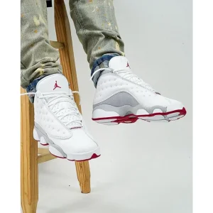 Nike Air Jordan Retro 13 Wolf Grey Shoes For Men (BOT830)