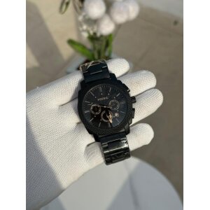 Fossil Chronograph Watch Black Brown For Men (SW8769)