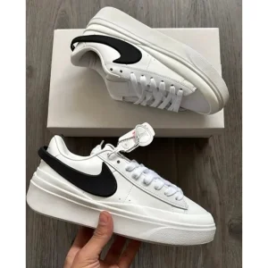 Nike Blazer Phantom Low Black White Shoes For Men (BOT833)