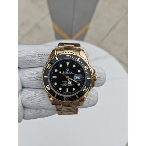 Rolex Submarine Watch Gold Black For Men (SW8638)