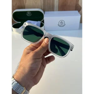 Moncler Sunglasses White Green For Men (BOT994)