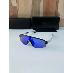 Puma Sunglasses Blue Black White Blue For Men (BOT995)