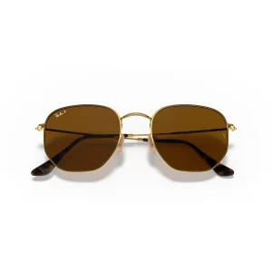Rayban Sunglasses Gold Brown For Men (BOT998)