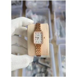 Daniel Wellington Quadro Watch Copper White For Women (SUP2649)