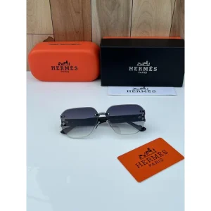 Hermes Sunglasses Black Shaded For Men (BOT955)