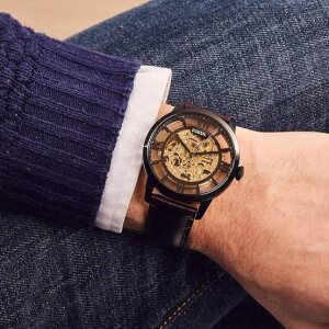 Fossil Townman Leather Watch For Men (SW8737)