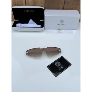 Versace Sunglasses White Brown For Men (BOT896)