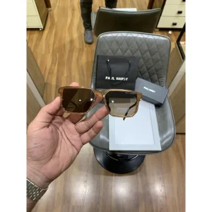Paul Hardy Sunglasses Peach Brown For Men (BOT899)