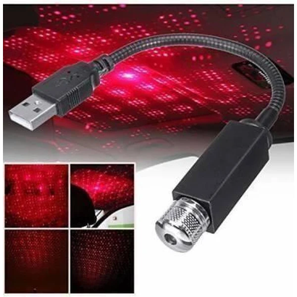 USB Car Star Ceiling Light