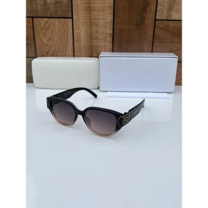 Philip Plein Sunglasses Black Brown For Men (BOT906)
