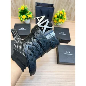 Premium Armani Belt With Box Carry Bag For Men (BOT881)