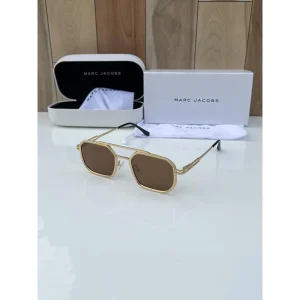 Marc Jacobs Sunglasses Gold Brown For Men (BOT912)