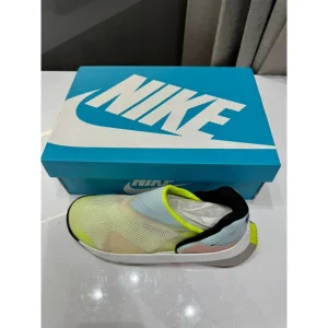 Nike Go Flyease White Celestine Shoes For Men (BOT731)