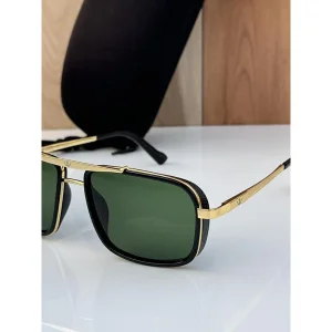 Suocchi Sunglasses Gold Green For Men (BOT925)