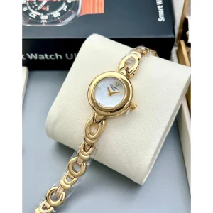 Christian Dior Watch Gold White For Women (SUP2759)